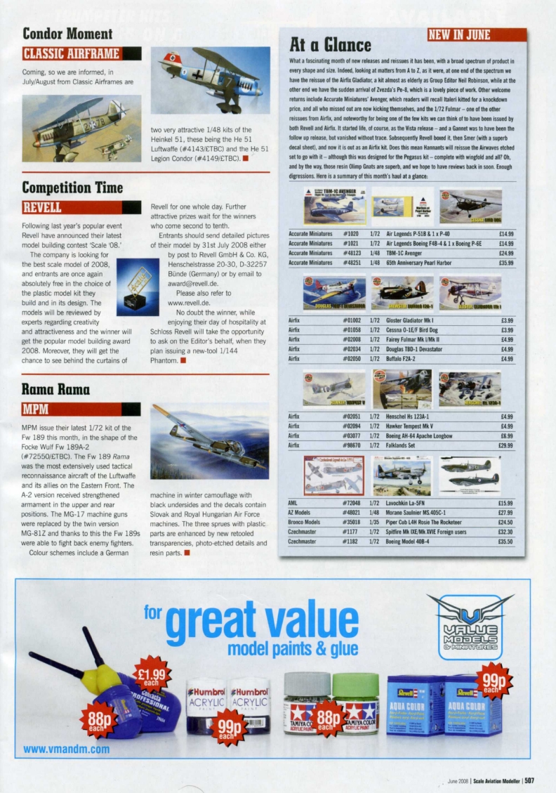 Scale Aviation Modeller International 2008-06